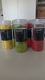 Dekorační kamínky IKEA žlutá, zelená, červená - 2