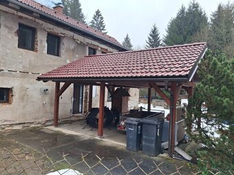 Pergola-garážové stání - 2