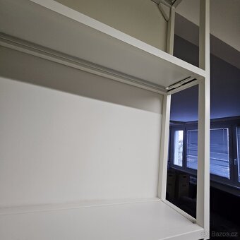 ENHET Nást. rám s policemi, bílá, 60x15x75 cm - 2