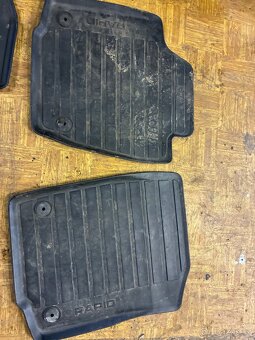 Škoda rapid gumové autokoberce - 2