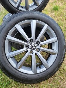 Krásná orig.zánovní zimní sada VW POLO 16" 5x100 185/60/16 - 2
