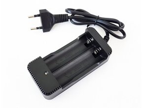 Nabíječka 2x Li-Ion 18650 - 2