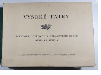 VYSOKÉ TATRY 1928 - 2