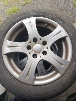Prodám ALU kola 5x112 205/55 R16 cena za všechny 4 kusy - 2