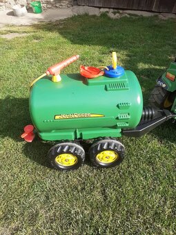 Prodám fekálek - cisternu za šlapací traktor John Deere - 2