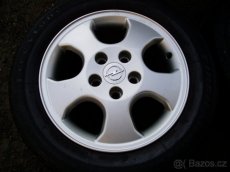 Sada Orig ALU kol Opel 195/60R15 letní - 2