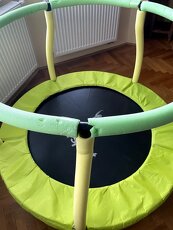 Prodám dětskou trampolínu Aga 116 cm Light Green/Yellow - 2