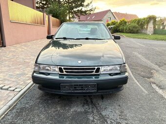 SAAB 9000 CSE 2.0i kožený interiér 2 sady kol nové brzdy - 2