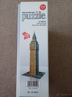 3D puzzle stavebnice Big Ben - 2
