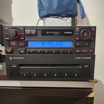 VW GAMMA PLUS 6DISC CHANGER SESTAVA - 2