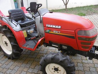 Malotraktor YANMAR AF160D s rotavátorem - 2