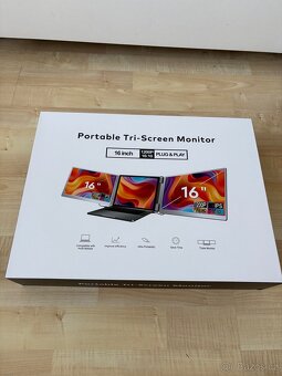 Přenosný trojitý monitor 16palcový pro Notebook - 2