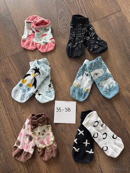 ponožky 35-38, 39-42 Dedoles, H&M a jiné - 2