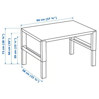 Prodám nábytek IKEA psací stůl a židle pro děti - 2