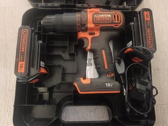 Black And Decker - příklepová aku vrtačka - čti - 2