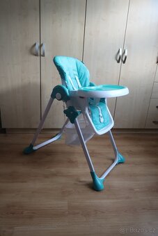 Polohovací jídelní židlička 4BABY – velmi dobrý stav - 2