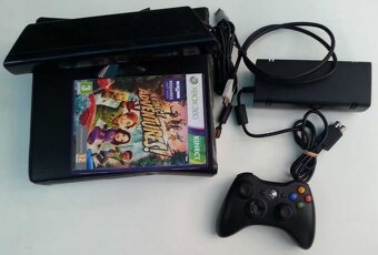 Xbox 360 SLIM 4GB + KINECT+ hra - 2