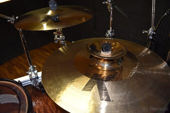Bicí sada Pearl Masterworks 14dílná - 13 činelů Zildjian - p - 2