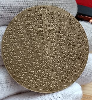 Medaile Poprava 27 Českých Pánů 1621/2021 jen 200ks - 2