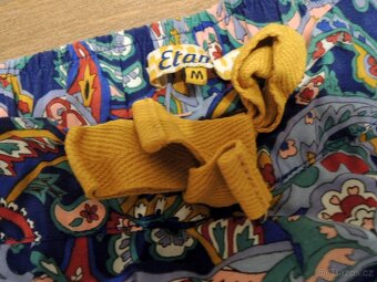 Pestré pyžamové / domácí kalhoty Etam vel. M - 2