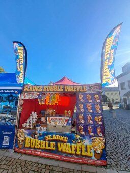 Stánkový prodej Bubble waffle - 2