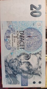 Edice pozl. cihličky 6x , mince 3x , 20 Kč bankovka UNC - 2