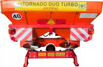 Rozmetadlo hnojiva tornado duo 1200 - 2