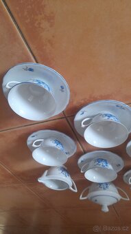 Šálky a podšálkem cukrenka RGK 16 čechoslovakia - 2