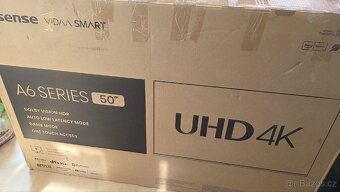 Smart televize Hisense 50A66H 126 cm - 2