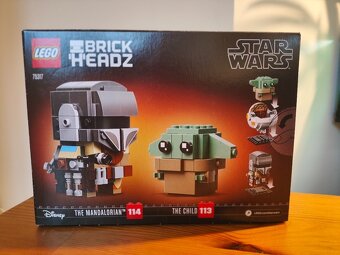 LEGO BrickHeadz 75317 Mandalorian a dítě - 2