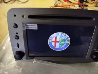Navigace alfa Romeo 147 s DVD android - 2