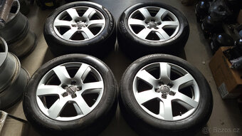 Original letní ALU kola 17" 5x112 Audi A7 - pěkné - 2