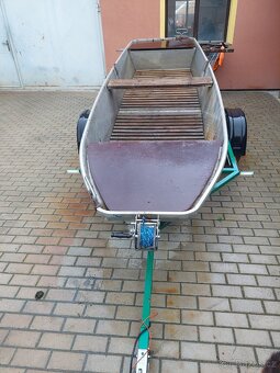Prodám hliníkovou pramici - 2