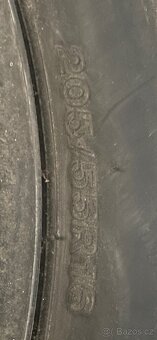 Focus 205/55R16 na plechách - 2