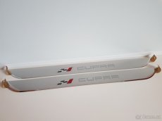 Nerezové prahové lišty s logem CUPRA - 2