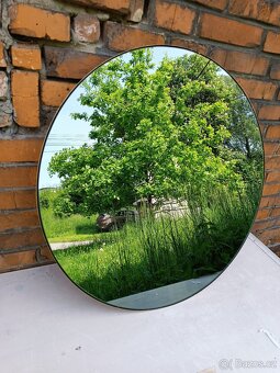 Veliké kovové zrcadlo (81 cm, 14 kg) - nové - 2