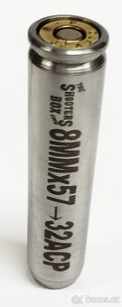 Adaptér z 8mm Mauser (8x57) na 32 ACP (7,65 Browning) - 2