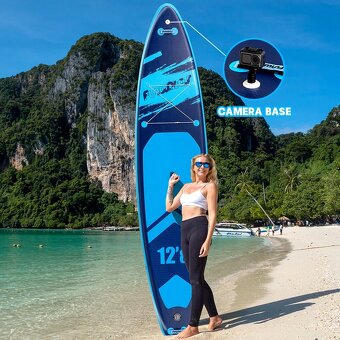 Paddleboard 🌊 Adventure Blue 💙, Big Board 385x85x15, 230kg - 2