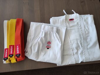 Kimono, chrániče, pásek Karate - 2