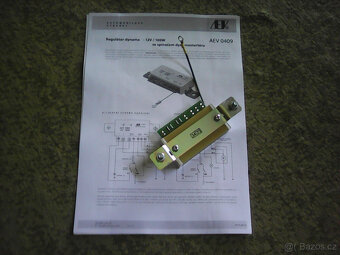 Regulátor napětí aev 0409-12v 100w - 2