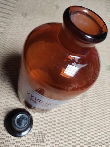 Skleněná lahev na vývojku, 1litr - 2