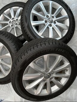 Alu Vw Passat B8 5/112 r17 + 215/55 r17 zimní - 2