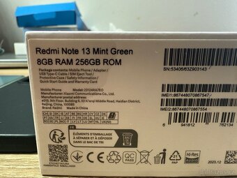 Xiaomi Resmi Note 13, 8GB RAM / 256GB - 2