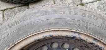 Sada zimních kol 205/55 R16 H XL na plechových discích - 2