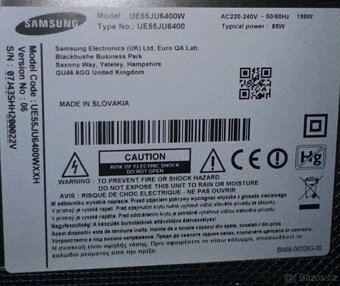 Televize SAMSUNG UE55JU6400 - 2
