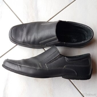 Pánské vycházkové kožené boty. Vel.43 - 2