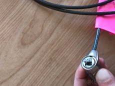 Ocelové lanko k PC, 2m - 2