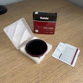 Haida šedý variabilní filtr PROII CPL-VND 3-7 2v1 67 mm - 2