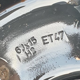 Disky na Škoda, VW, Seat 6Jx15 ET47 č. AF126 - 2
