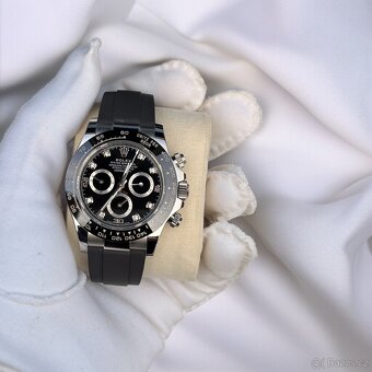 Rolex Daytona 116519LN – white gold, Oysterflex - 2